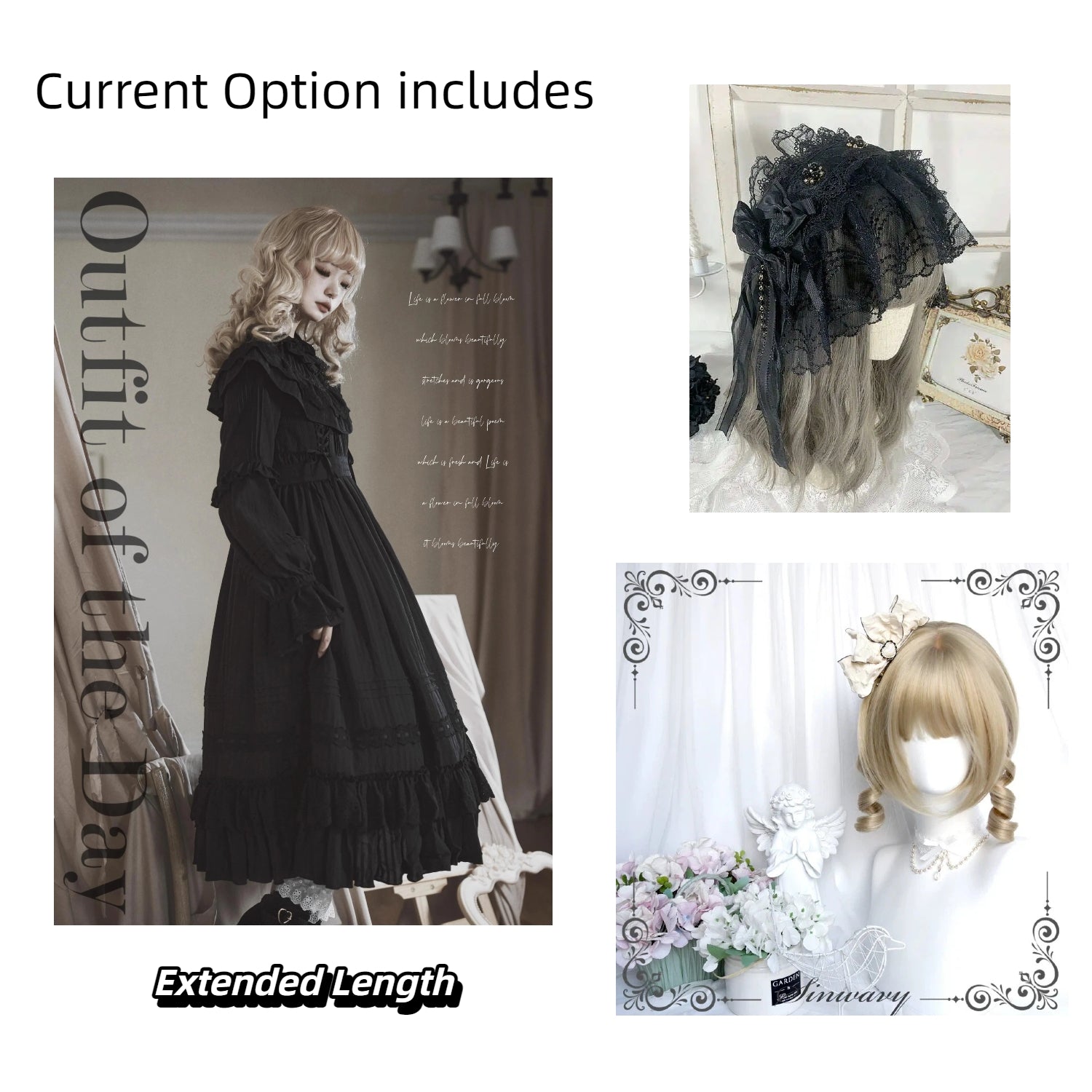 3-Piece Set - OP + Wig + Hairband | Save 15% (Use Code: Best15)