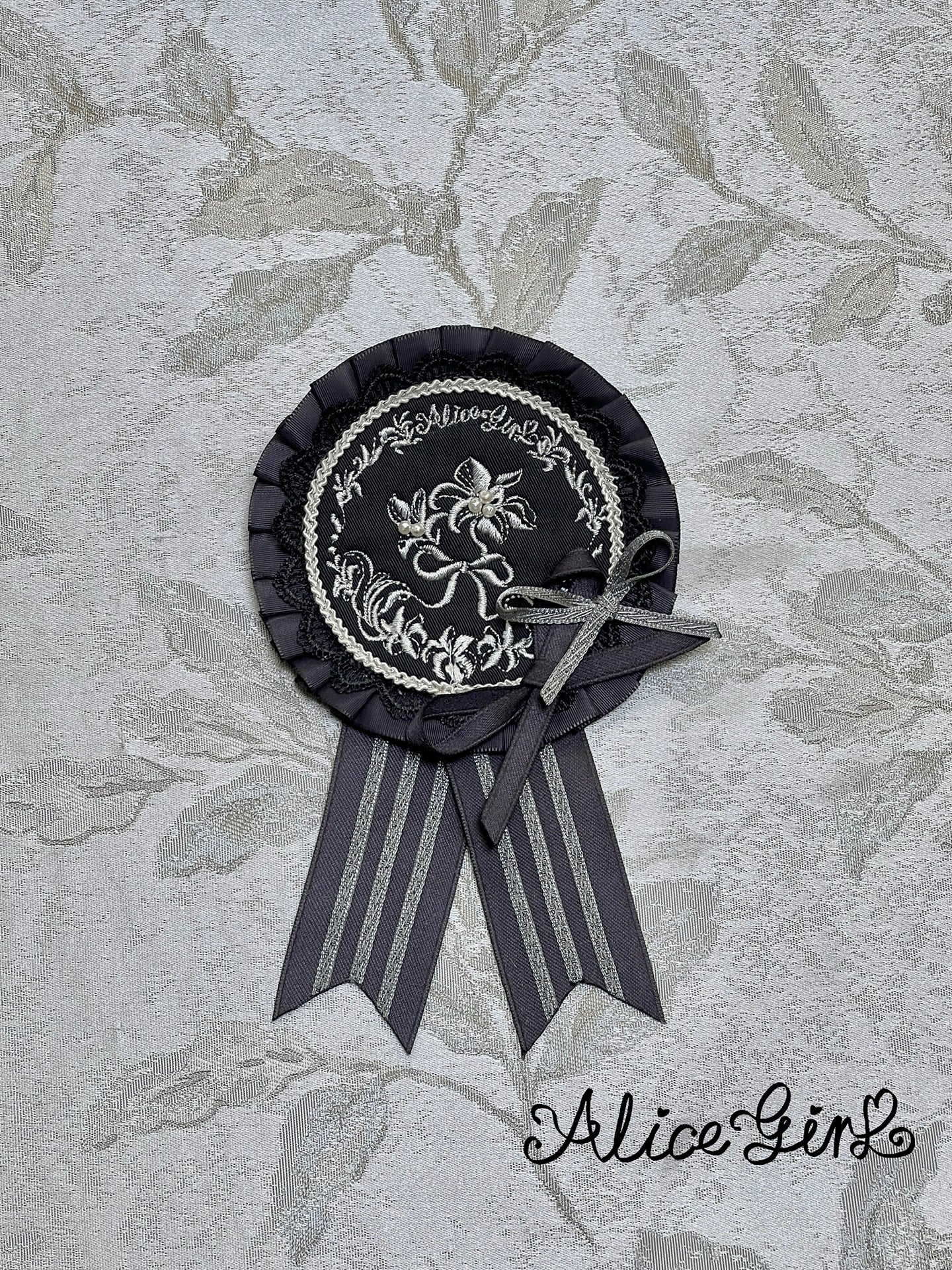 Alice Girl - Duke of Victoria - Classic Lolita Top Hat & Brooch 44095:795460