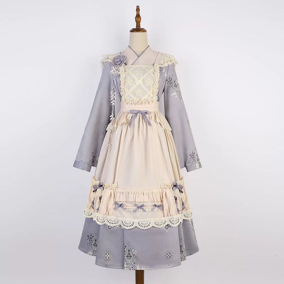 Meow Studio~Cloud Pharmacy~Qi Lolita OP Lolita Overskirt   