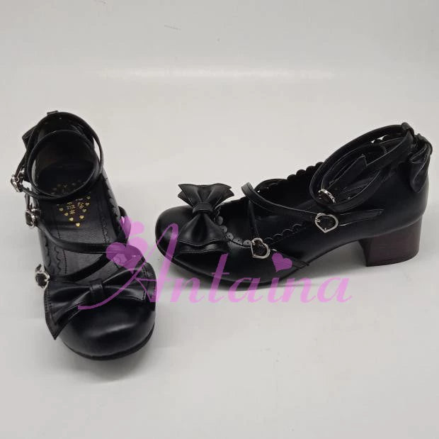 Antaina~Lolita Tea Party Heels Shoes Size 37-40 4046:573868