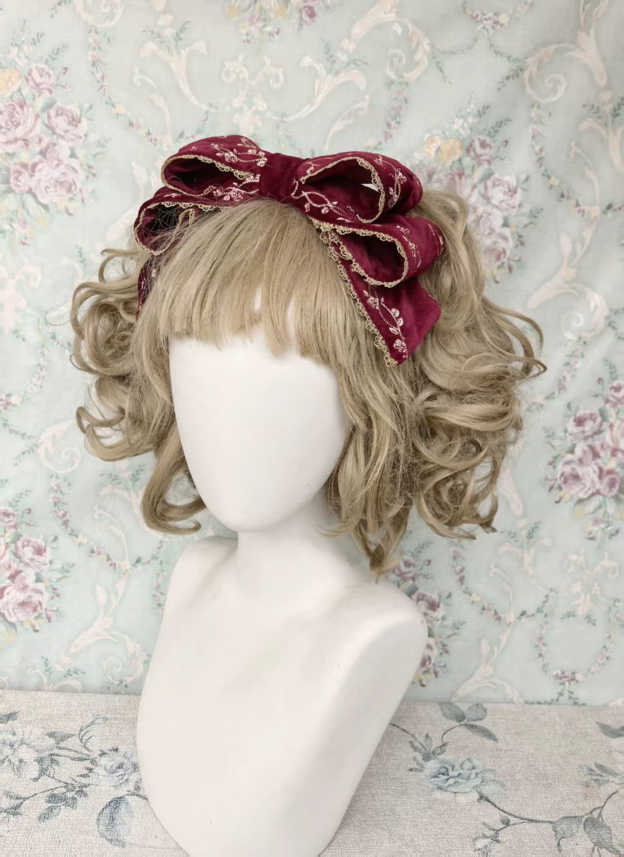 Cinderella - Velvet Classic Lolita JSK Dress, Princess Embroidery 44649:817877