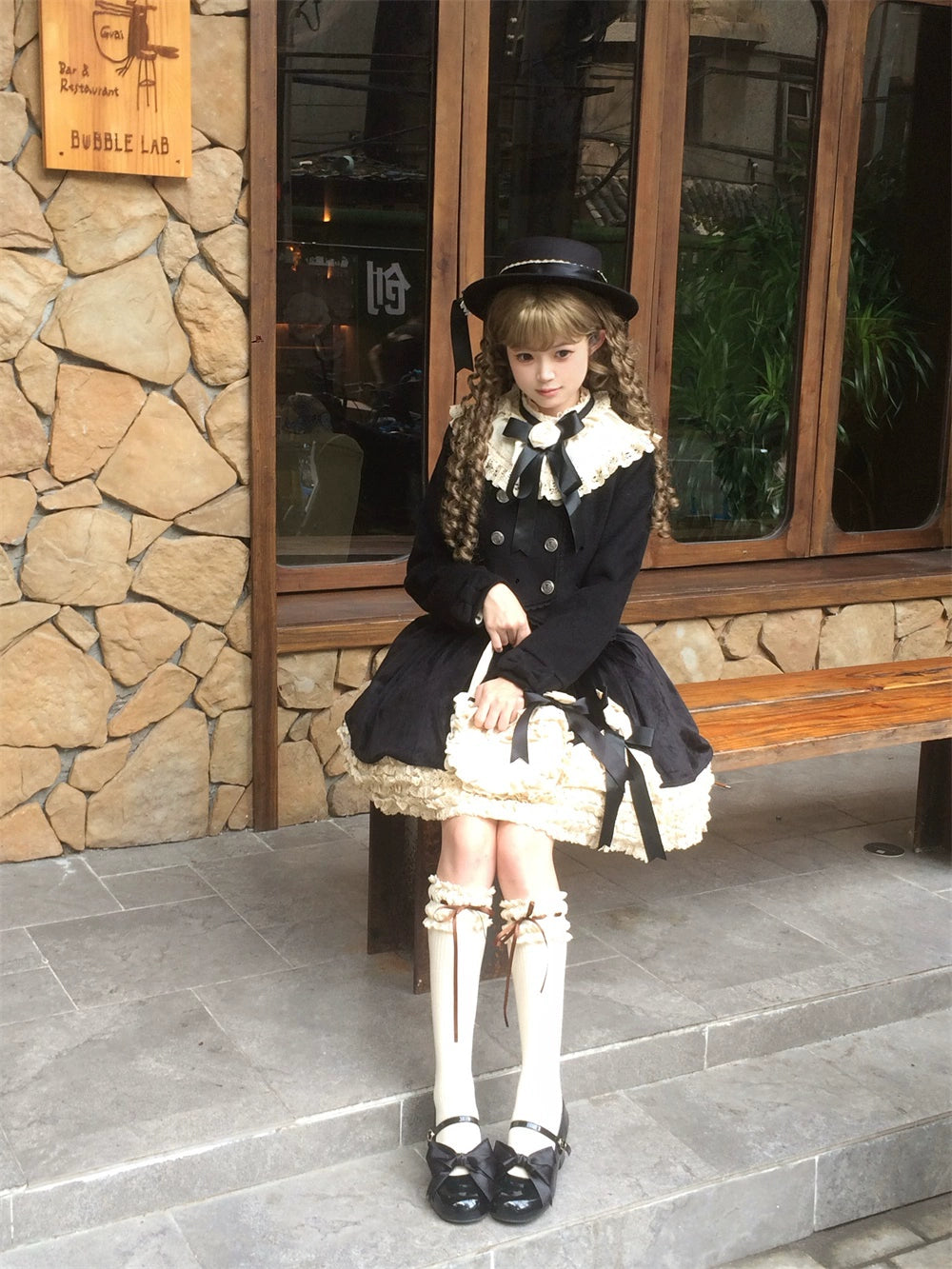 LeMiroir - Winter Solstice - Elegant Lolita Winter Short Coat & SK 44069:794222