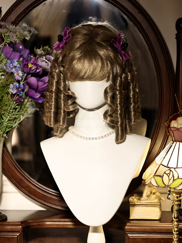 Lolita Roman Roll Wig, Shape-Resistant Fiber 44970:830306