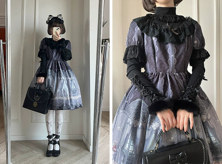 (Buy for me) Vcastle~Sweet Lolita High-neck Long Sleeve Sweater   