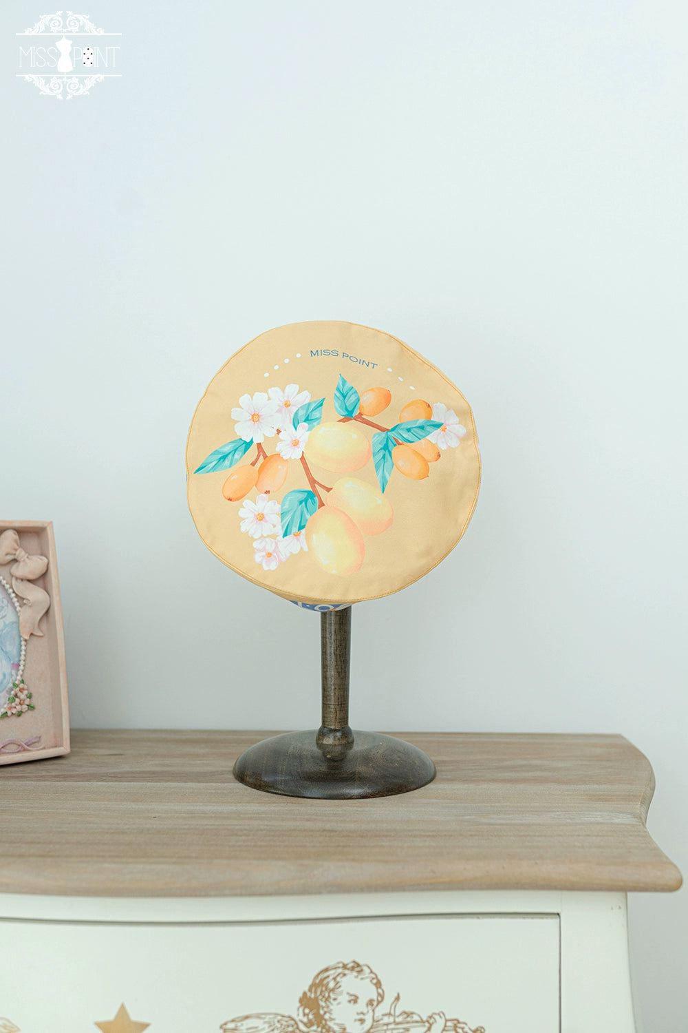 Miss Point - Daisy Lemon - Kawaii Lolita Lemon and Flowers Accessory yellow beret