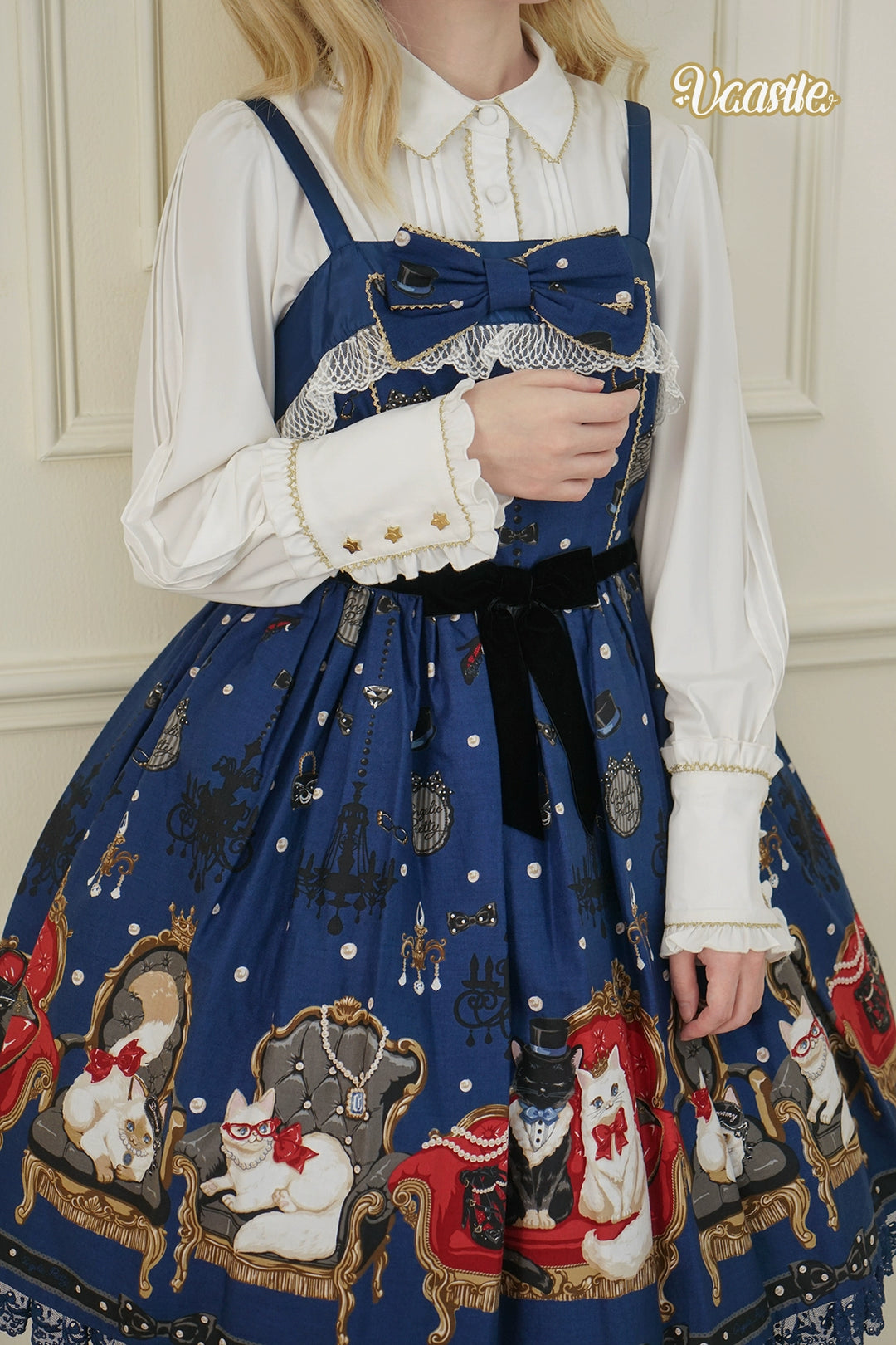 Vcastle~Circus~IP Collab Sweet Lolita Suit and Shirt 40846:681648