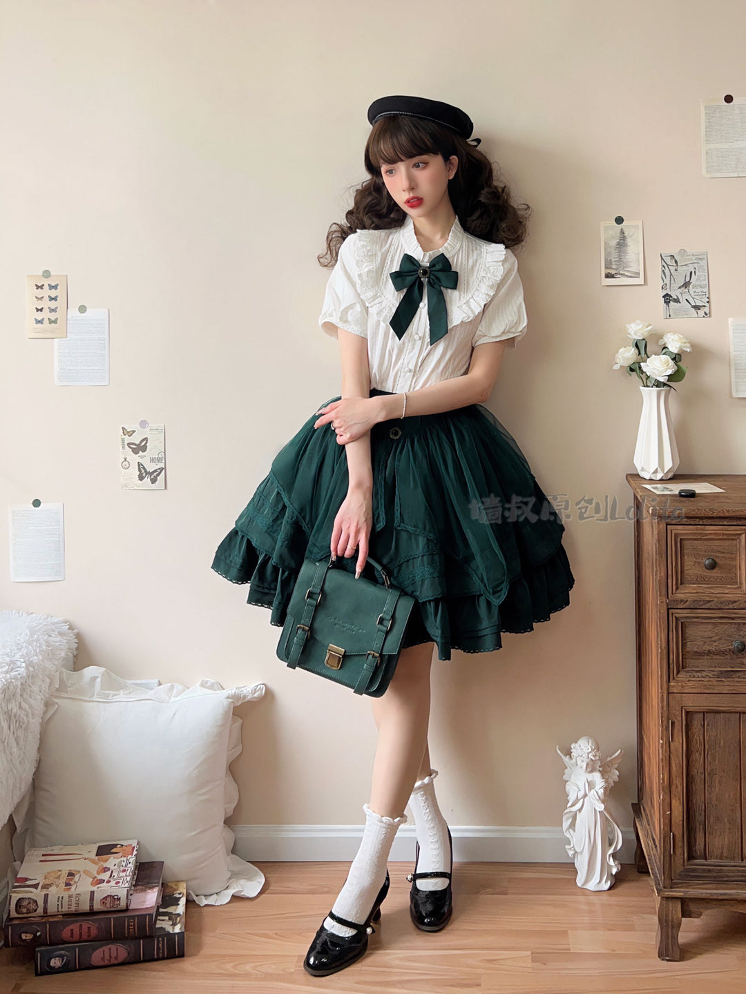 (Buyforme)Uncle Wall Original~Rich Girl~Elegant Lolita SK and Shirt