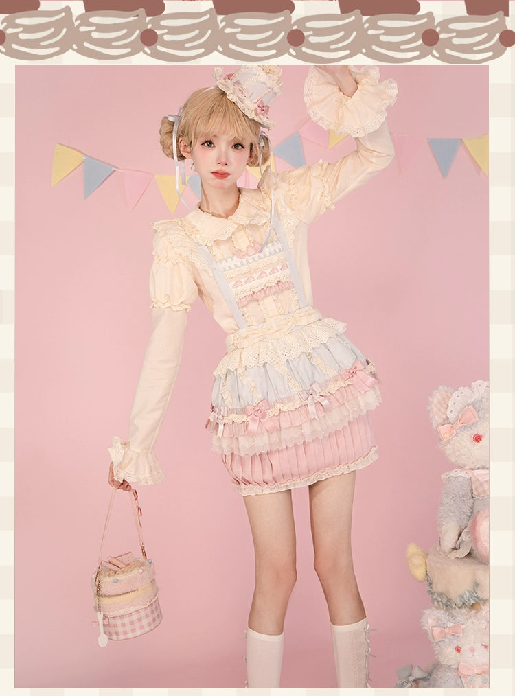 Mademoiselle Pearl~Chocolate Cake~Kawaii Lolita Chocolate Cake Bag   