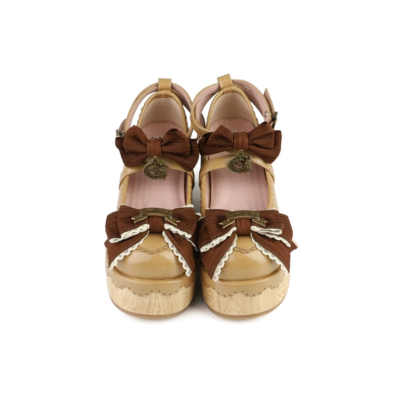 MODO~Hide and Seek~Kawaii Lolita Platform Shoes Thick Sole Shoes (35 36 37 38 39 40) 42098:726326