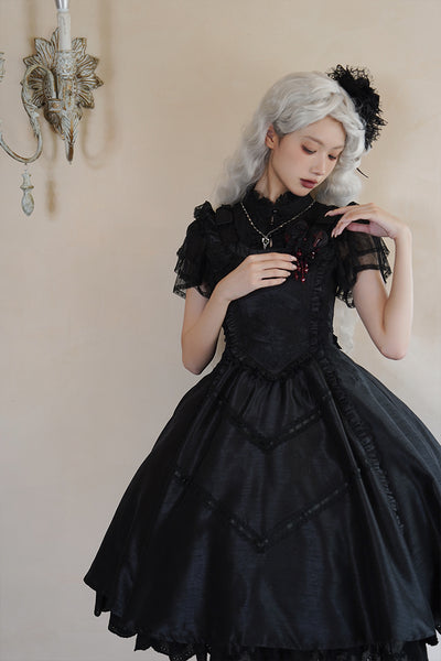 LittlePlum~Gothic lolita JSK Dress Solid Color 33734:436100