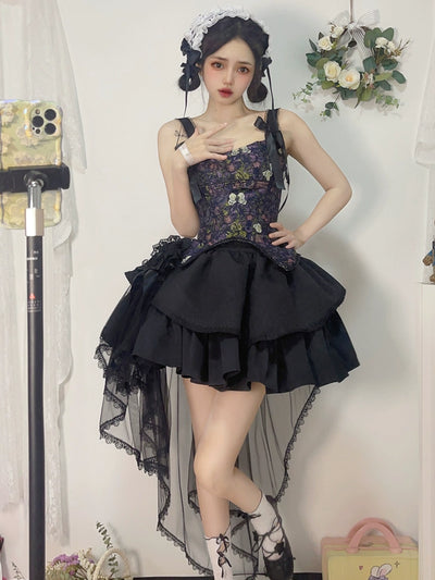 Sakurahime~Kawaii Lolita Daily Dress Set   