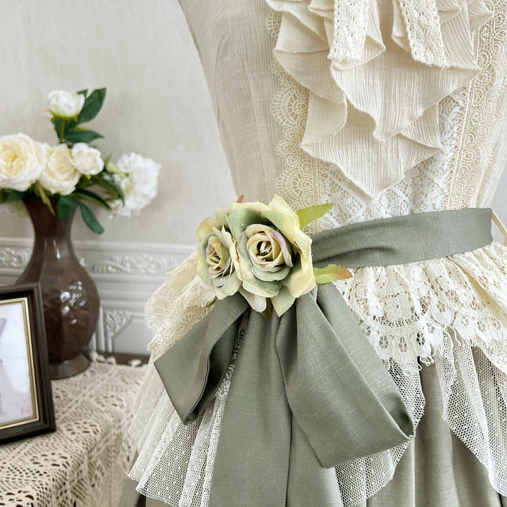 Designer's Gift~Morning Moments~Summer Classic Lolita Skirt Set with Breathable Fabric