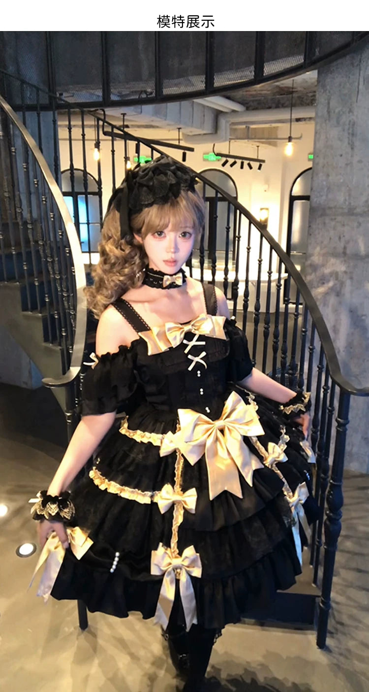 Celia's Confession - Plus-size Sweet Lolita Wedding OP Dress 44884:825529