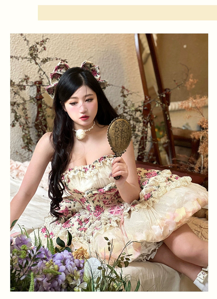 Diamond Honey~Sweet Lolita JSK Dress Sleeveless Dress for Spring Summer   