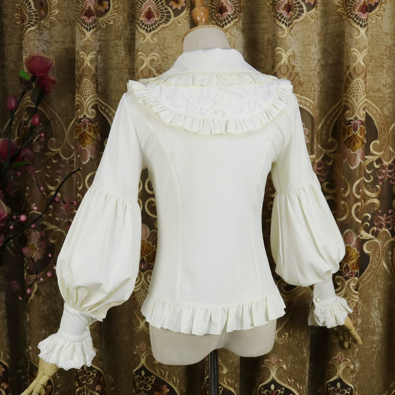 Princess Tailor Lolita~Classic Lolita Doll Collar Blouse JSK Inner Shirt   