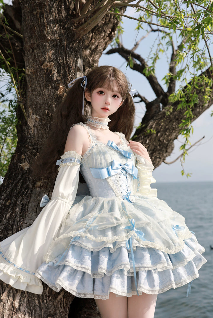 Xiaoxin - Rose Butler - Sweet Lolita JSK Ballet Style Birthday Lolita Dress