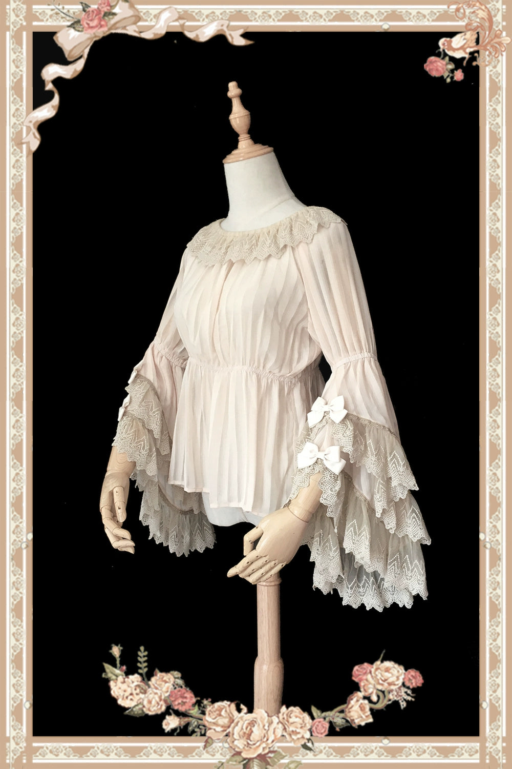 Infanta - Lilith's Cage - Gothic Lolita JSK Dress & Blouse (L M S XL) 44055:793777