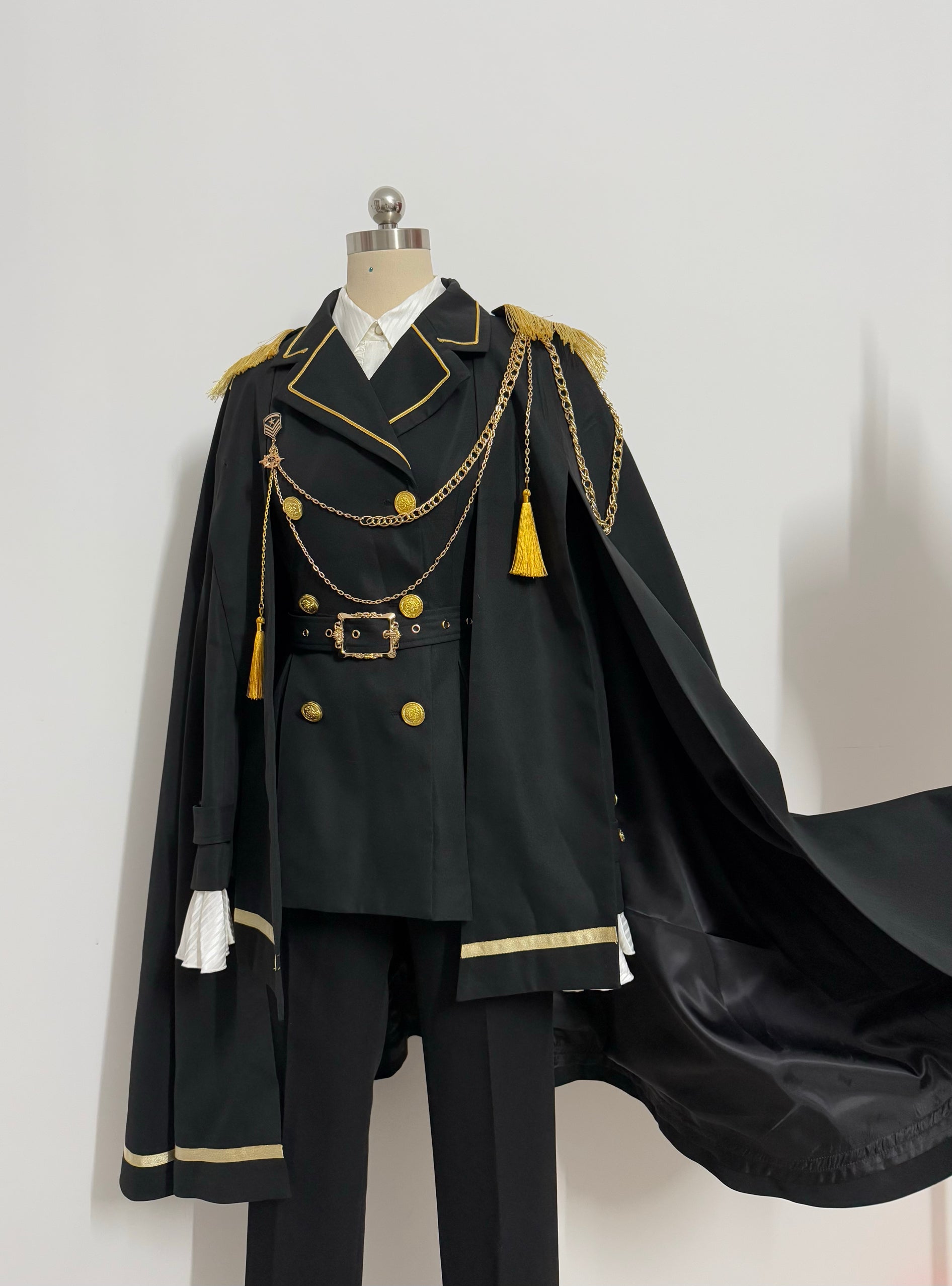 military cape coat