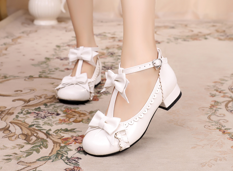Sosic~Mengjiang Kiri~Sweet Lolita Gorgeous Leather Shoes   