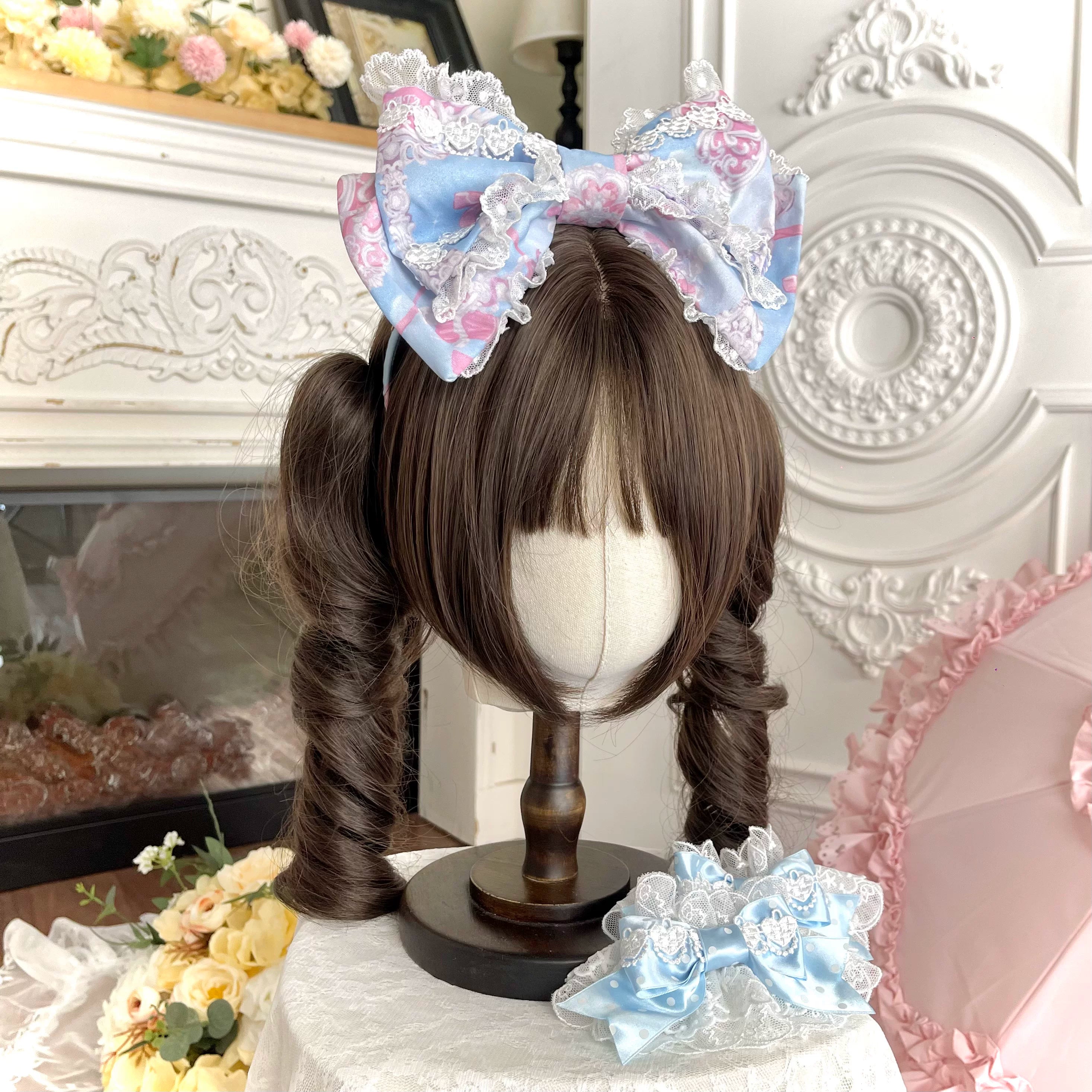 Cotton Lining Old School Lolita JSK Dress, Cosmetic Print 45924:868579