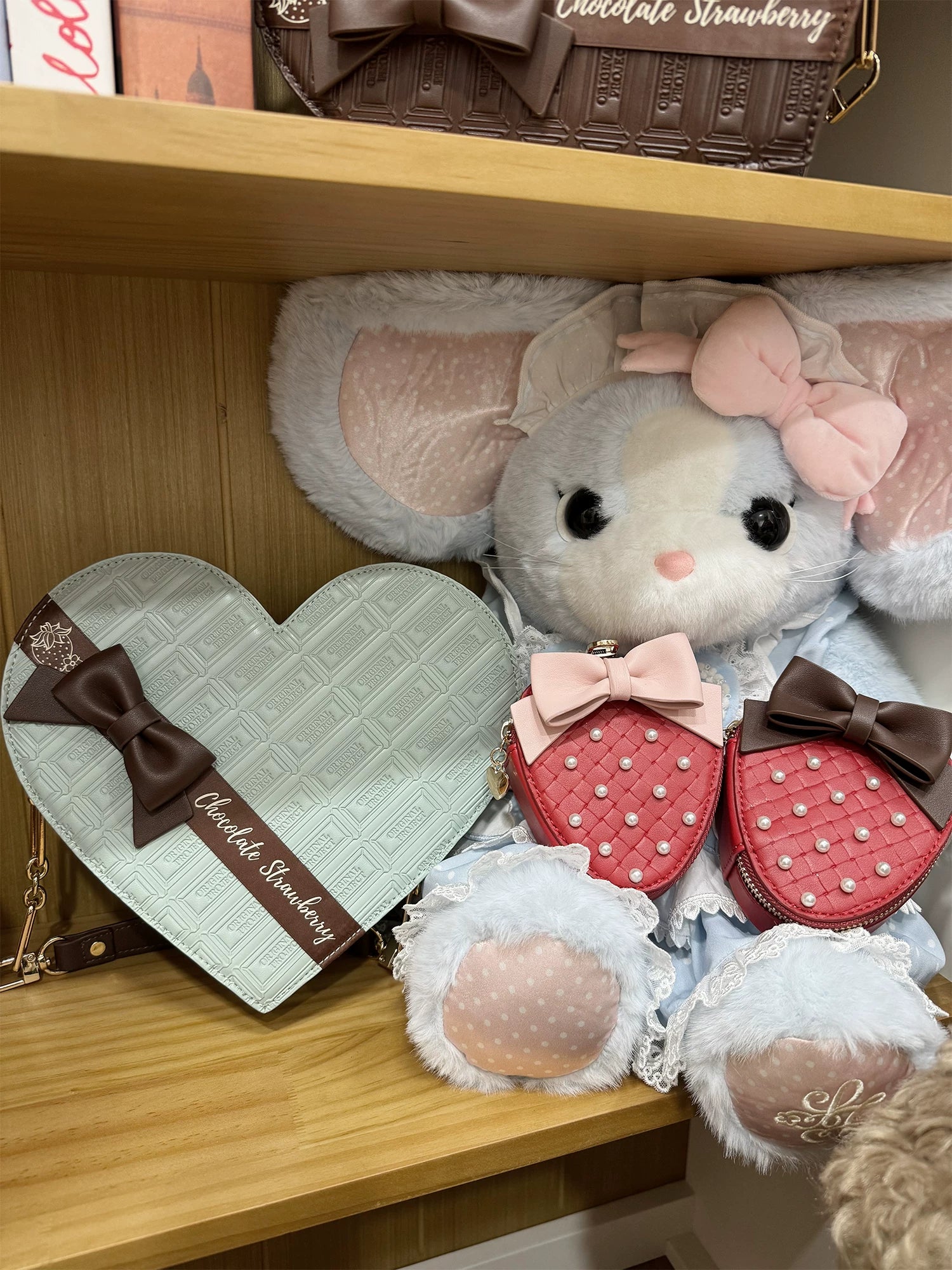 Sweet Lolita Heart-shaped Bag, Chocolate Inspired