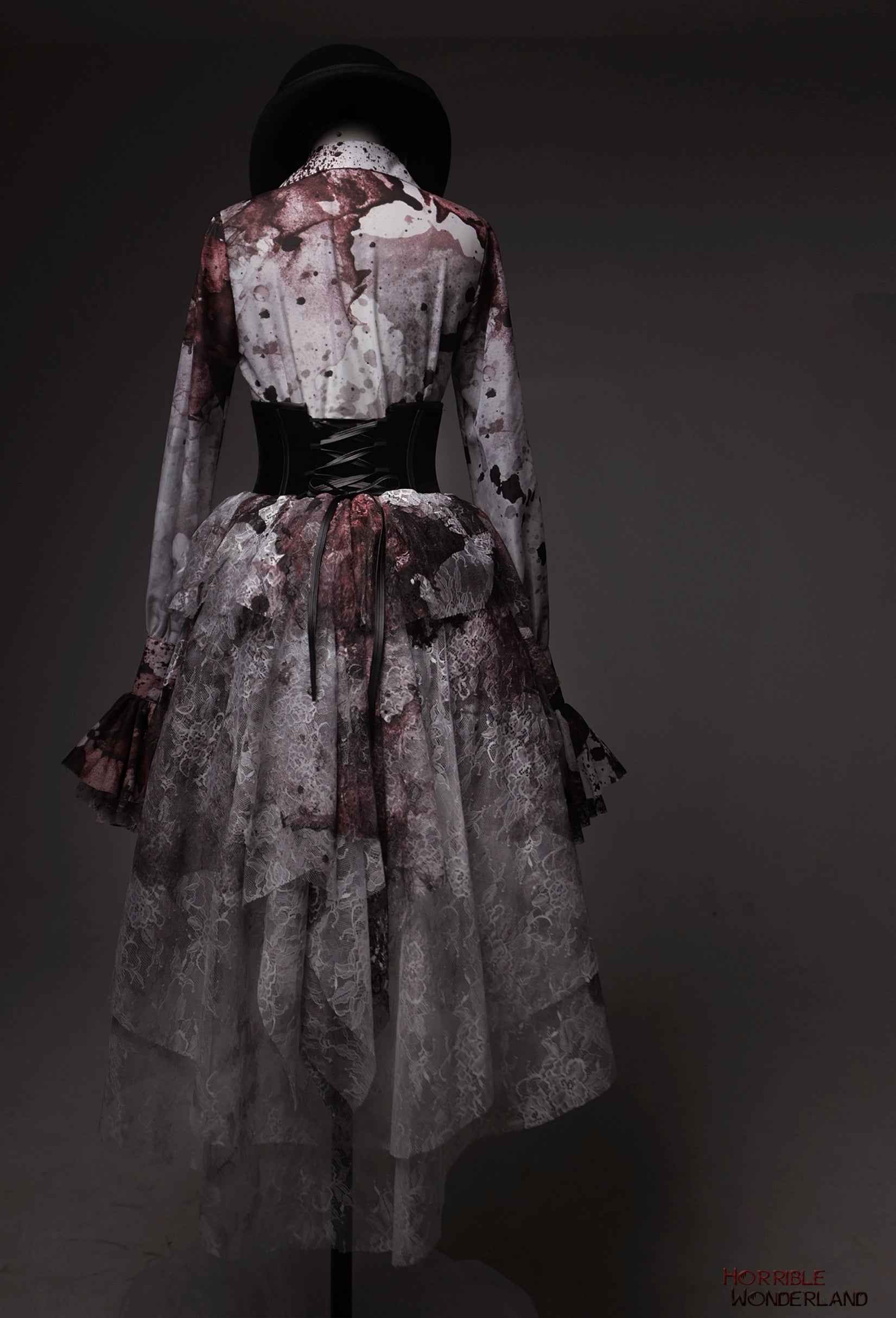 Lilith House - Horror Park - Gothic Lolita Irregular Hem Corset