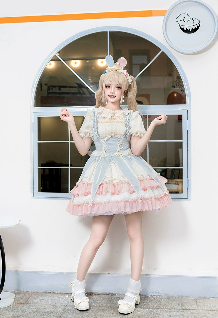 ZhiJinYuan~Circus Troup~Sweet Lolita JSK Dress Circus Theme Lolita Dress