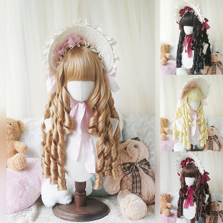 Imperial Tea~Vintage Lolita Wig Doll-Like Elegant Hair   