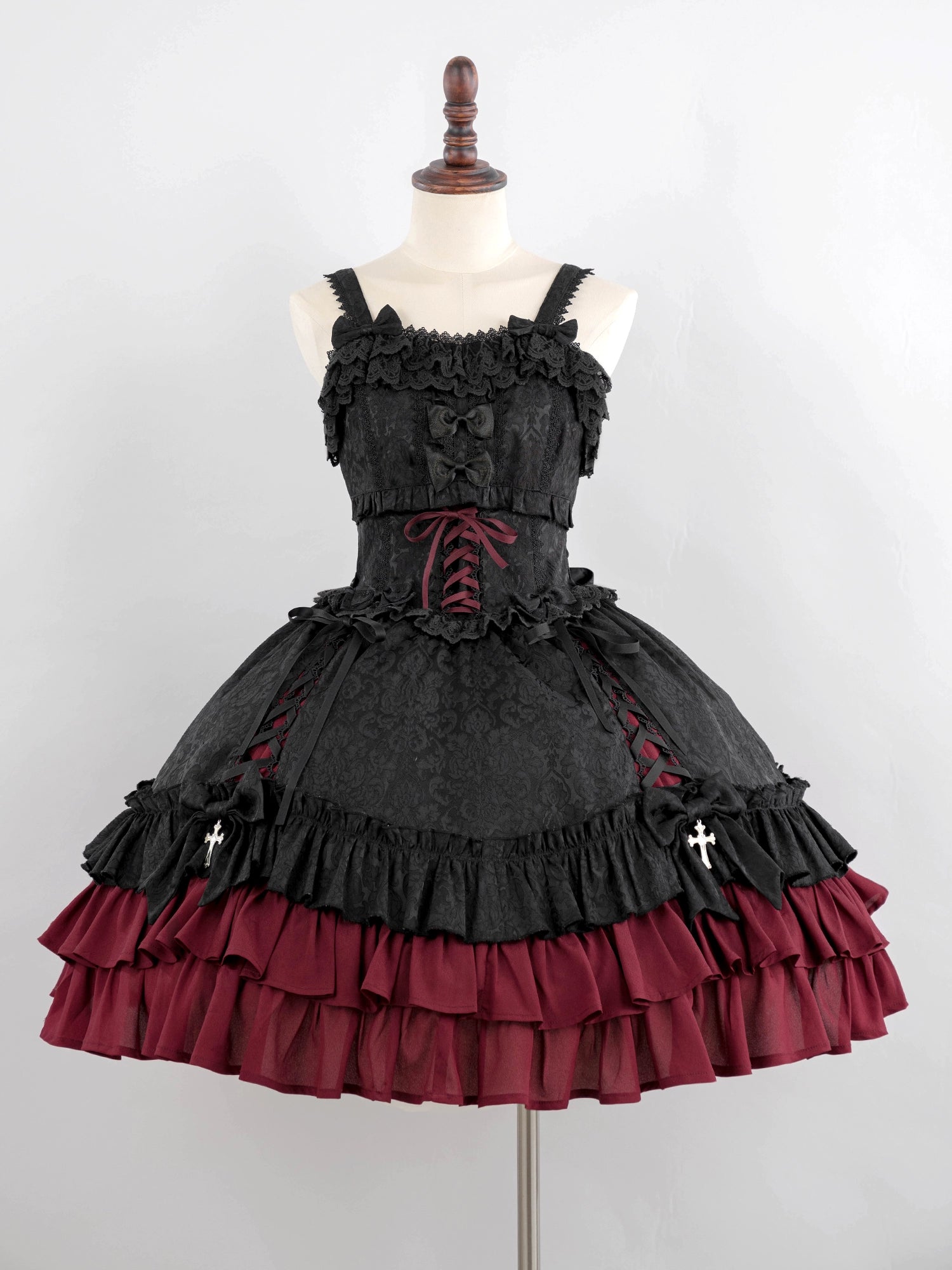 (BFM)Luna Planetarium~Evil Fang~Gothic Lolita JSK Suit Ouji Lolita Shorts Suit (L M S XL) 36838:531838
