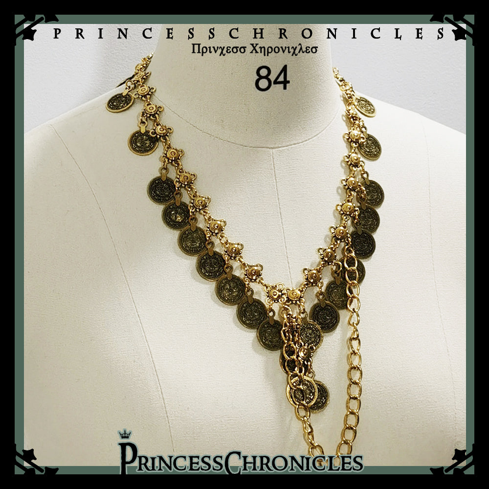 Princess Chronicles~Black Cat~Vintage Ouji Lolita Necklace