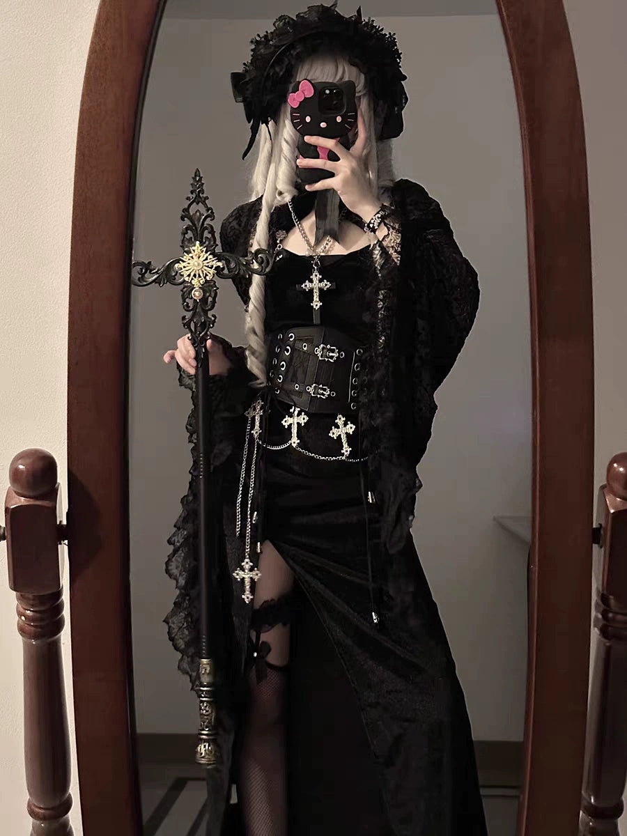 Honey Princess - Handmade Gothic Lolita BNT Halloween Lolita Hat