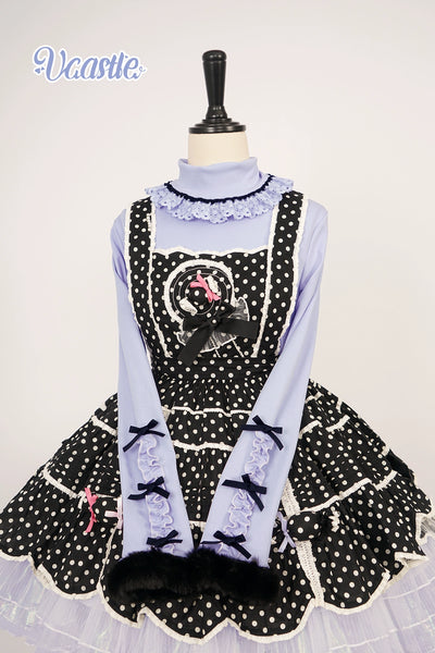 (Buy for me) Vcastle~Sweet Lolita High-neck Long Sleeve Sweater   