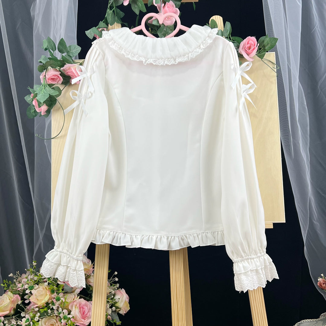 DMFS Lolita~Sweet Lolita Blouse Peter Pan Collar Shirt