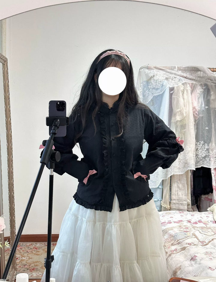 Uncle Wall Original~Missing Lamb Case~Gothic Lolita Dress Set with Sheep Prints 42971:760849