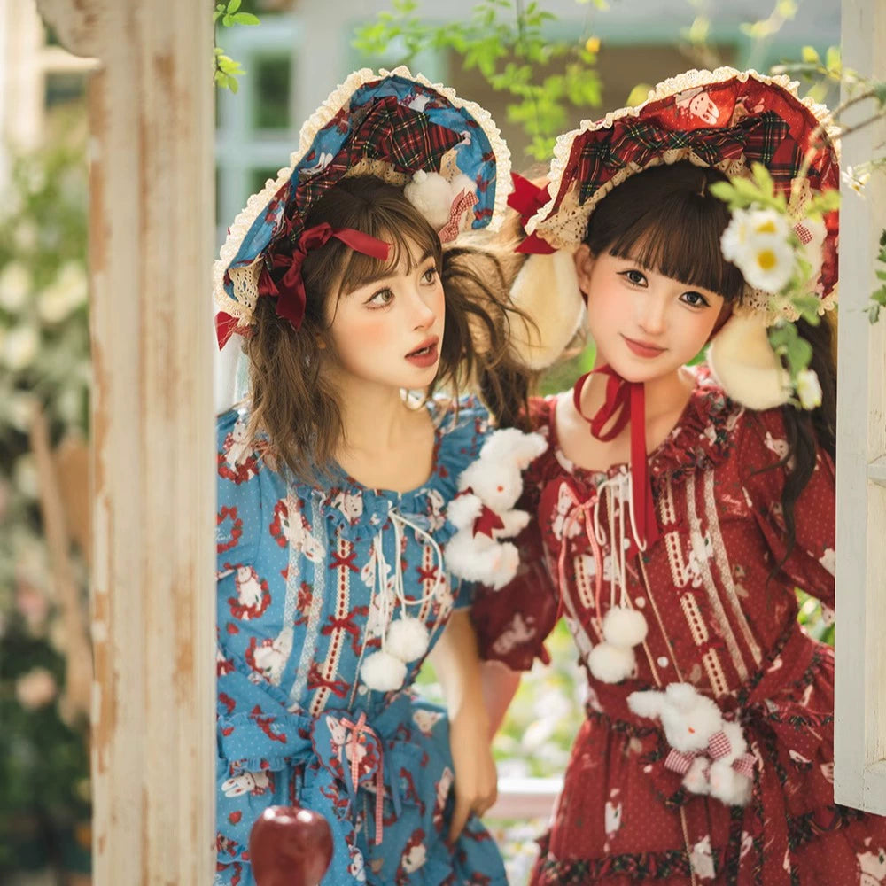 Miss Point - Forest Berry Bunny - Classic Lolita Accessory Cute Rabbit BNT KC and Brooch 41974:721266