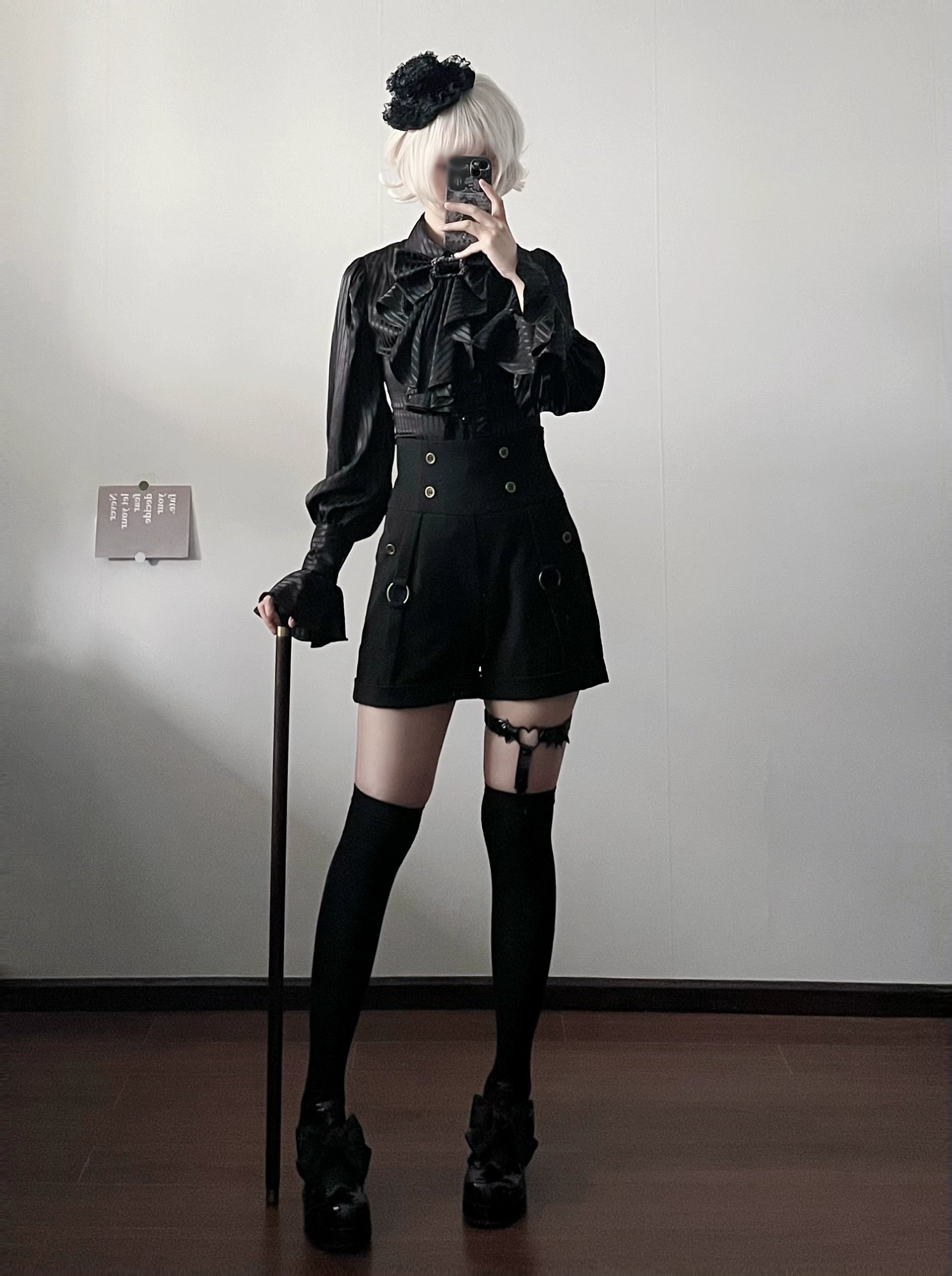 Gazing Galactic - Ouji Lolita Shorts Hight Waist Shorts