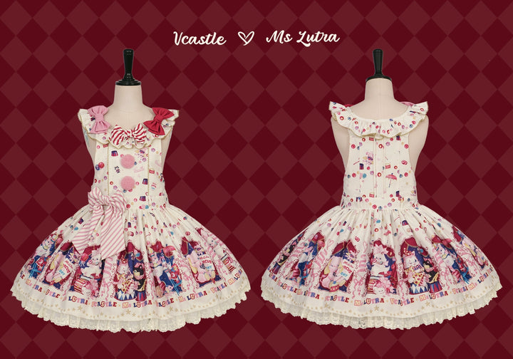 Vcastle~IP Collab Sweet Lolita Salopette and SK