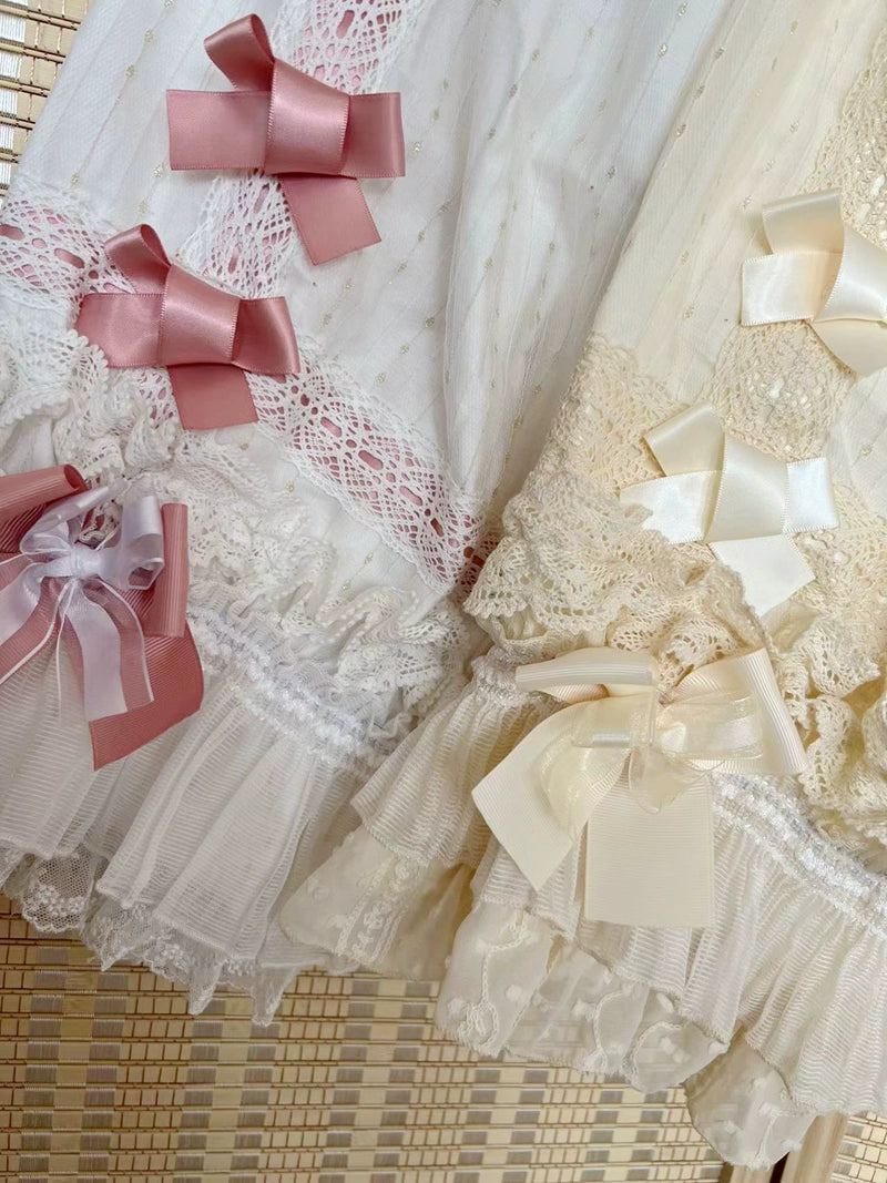 Ilovexiaolu~Gorgeous Lolita Bloomers in Coral Fleece & Cotton Styles 42937:758305
