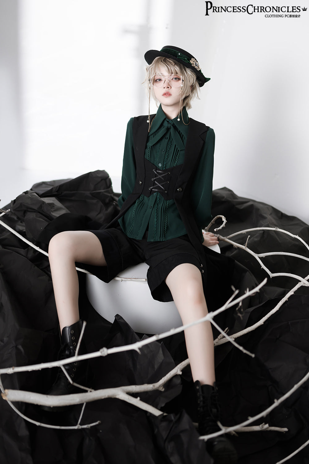 Princess Chronicles - The Night Prelude - Medieval Ouji Lolita Vest 4412:306356