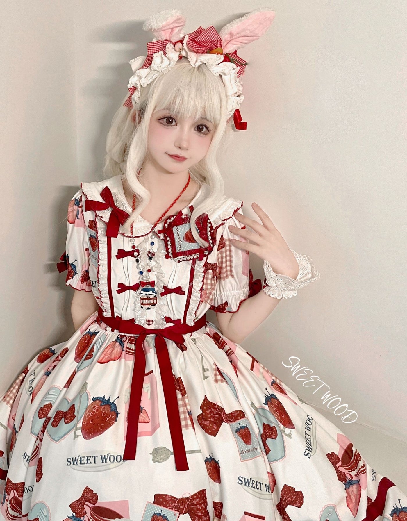 (Buyforme)Sweet  Wood~Betty Baby Sweet Lolita OP Dress   
