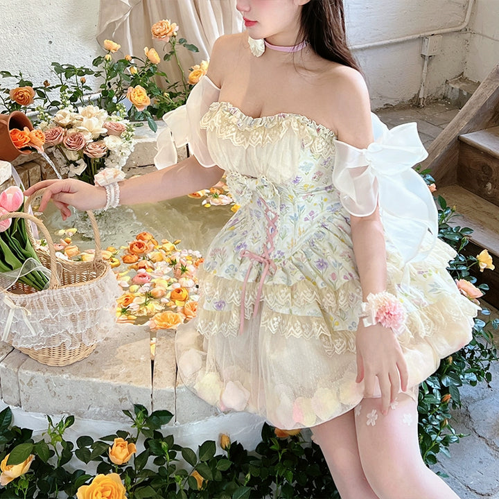 Diamond Honey~Sweet Lolita JSK Dress Sleeveless Dress for Spring Summer   