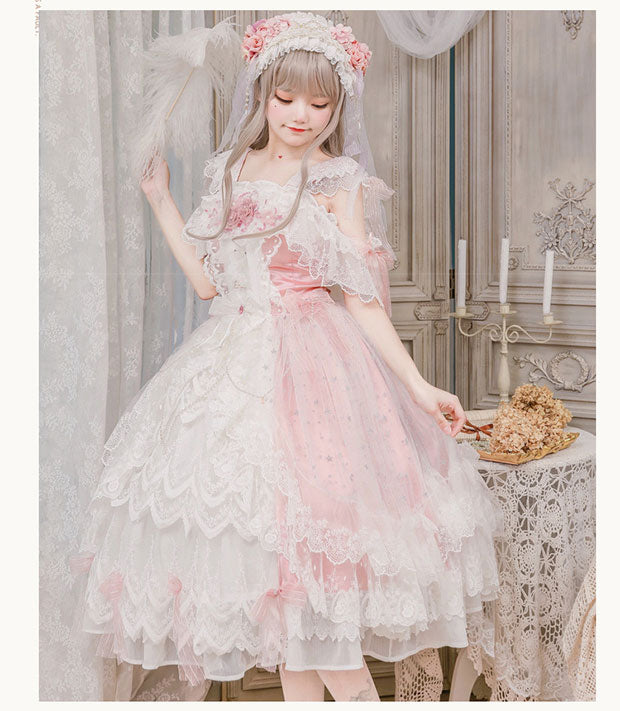 Cat Fairy - Glaze Illusion - Magnificent Wedding Lolita Tea Party Dress
