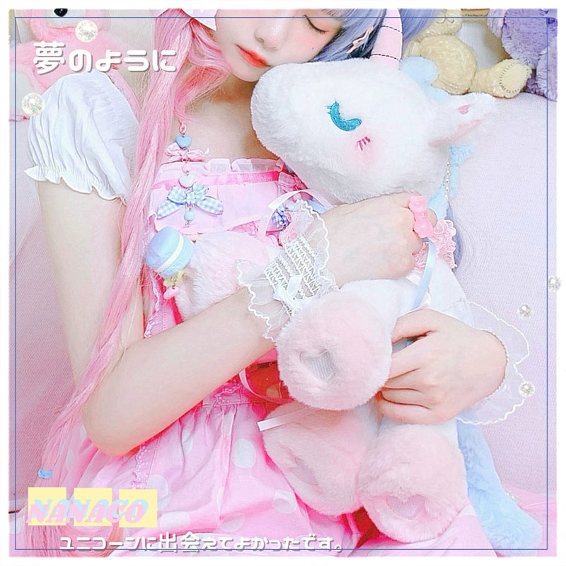 (BFM)NANACO~Kawaii Lolita Unicorn Messenger Bag Doll Shoulder Bag   