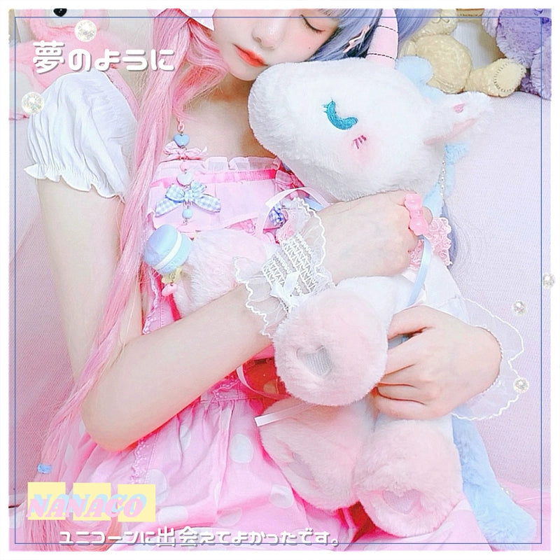 NANACO - Kawaii Lolita Unicorn Messenger Bag Doll Shoulder Bag