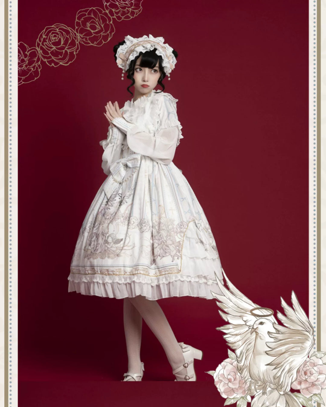 OCELOT~Classic Lolita OP Elegant Daily Lolita Dress   