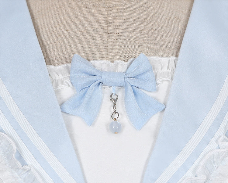 (BFM)Dear Dolls~Kawaii Lolita Shirt JK Sailor Half Skirt   