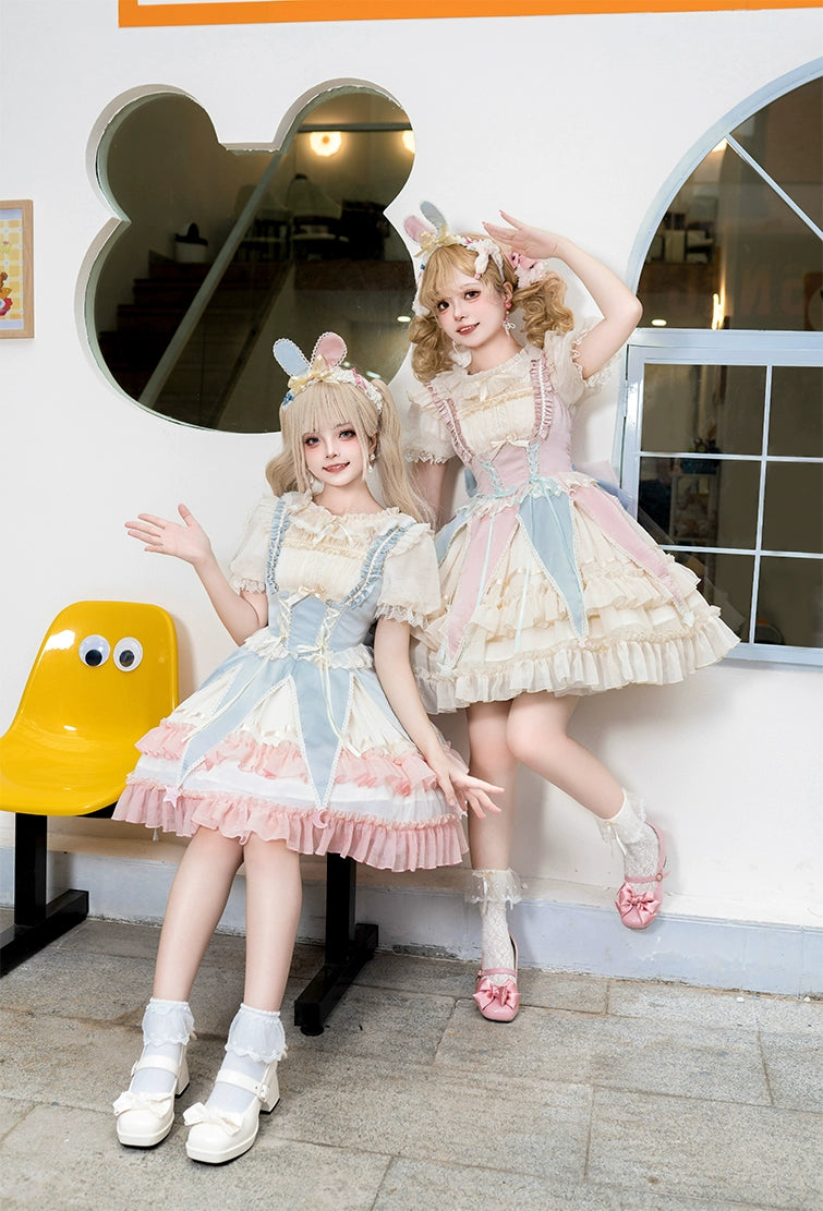 ZhiJinYuan~Circus Troup~Sweet Lolita JSK Dress Circus Theme Lolita Dress