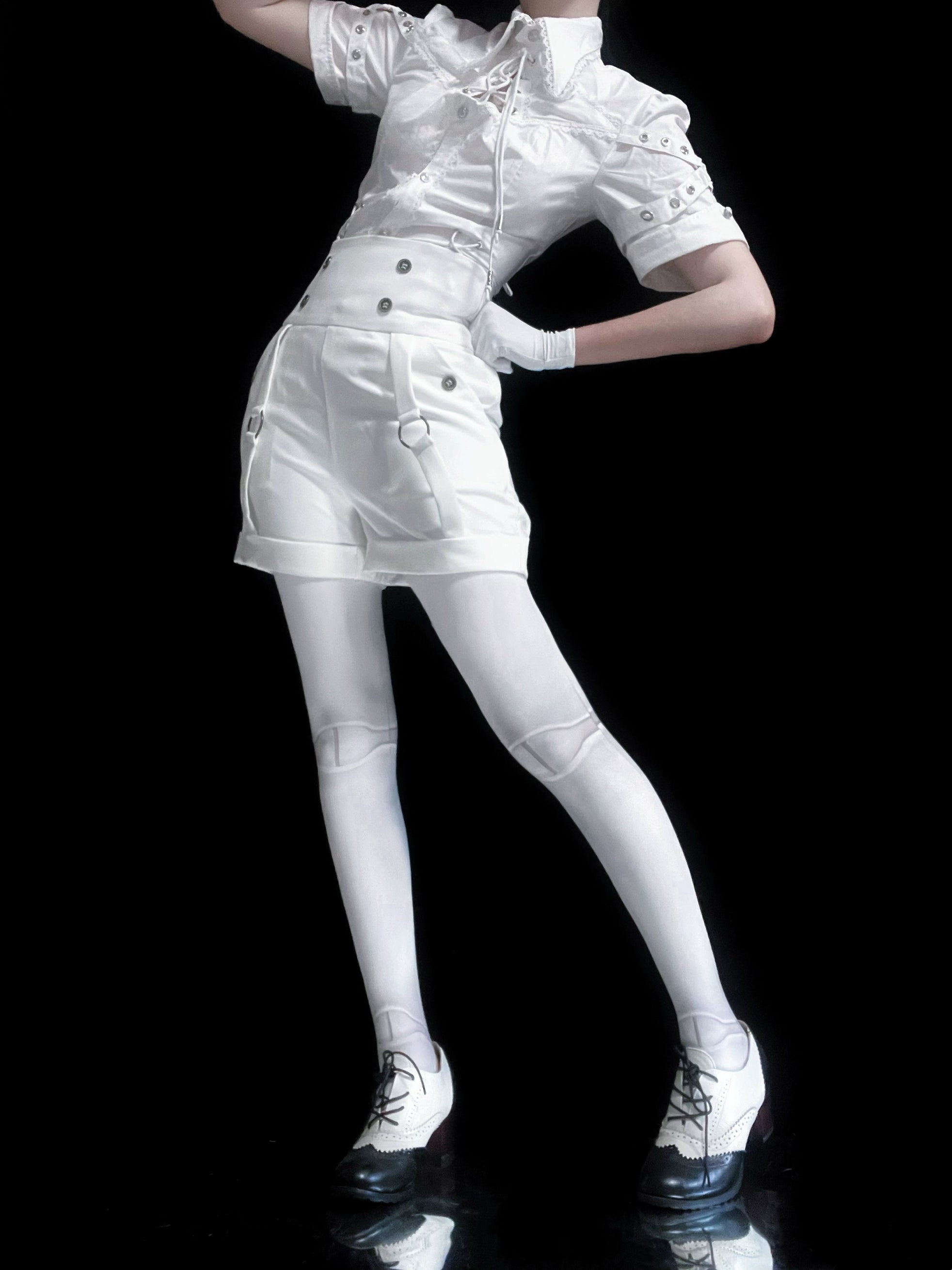 Gazing Galactic - Ouji Lolita Shorts Hight Waist Shorts