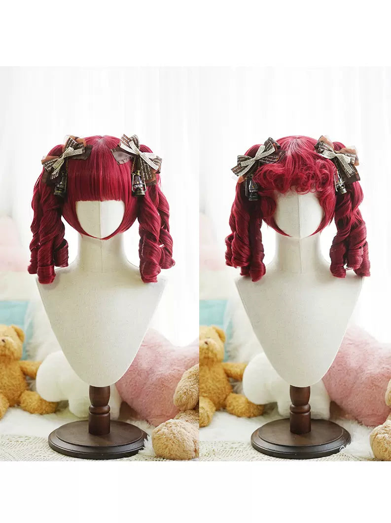 Imperial Tea~Daily Lolita Wigs Roman Roll Wig   