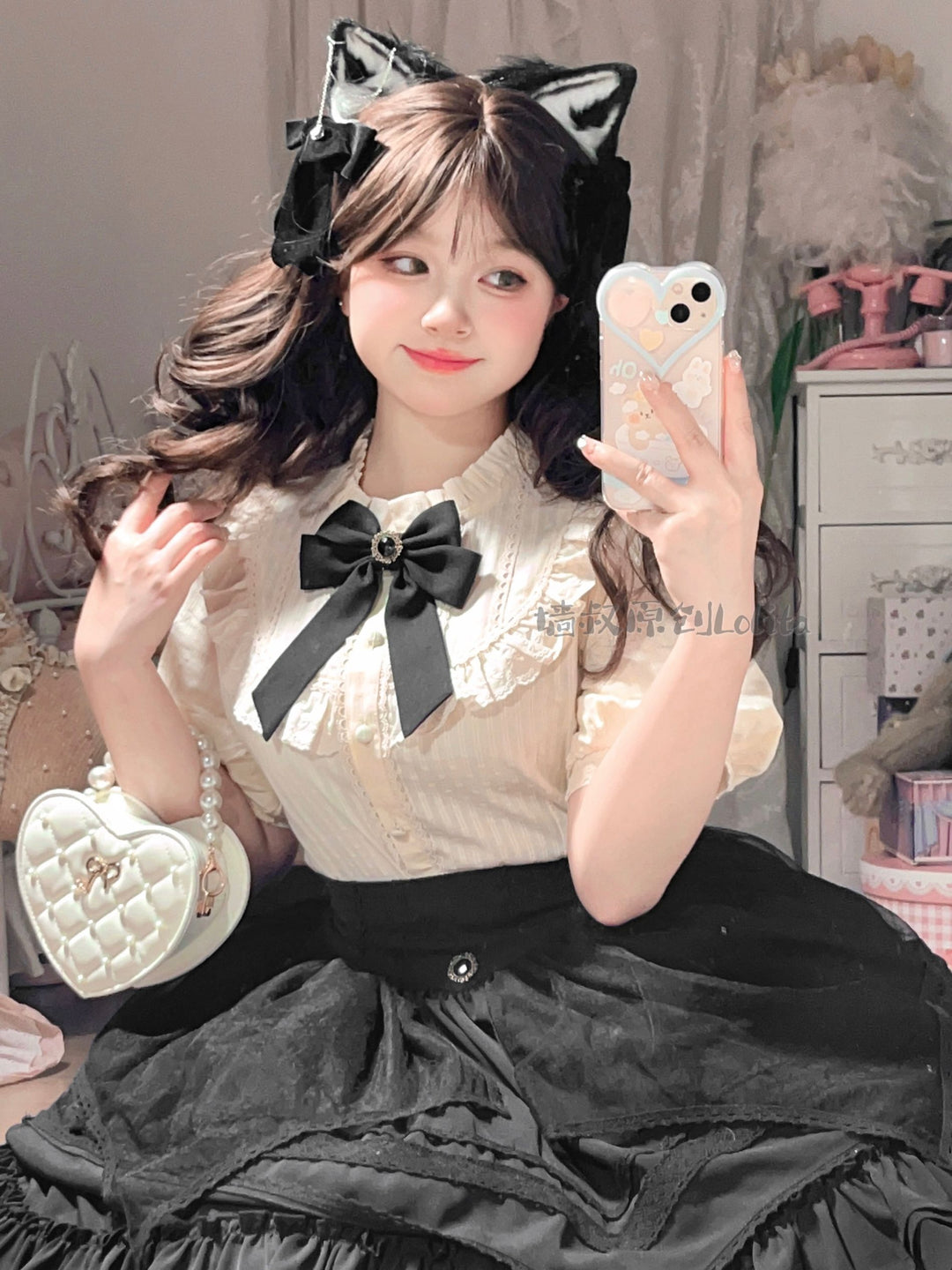 (Buyforme)Uncle Wall Original~Rich Girl~Elegant Lolita SK and Shirt   